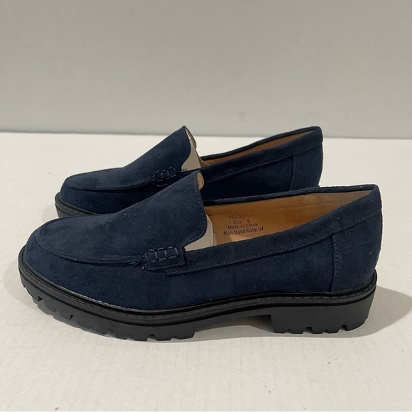 Women’s Journee Collections Erika Blue Vegan Loafer Size 6 US! - Picture 4 of 9